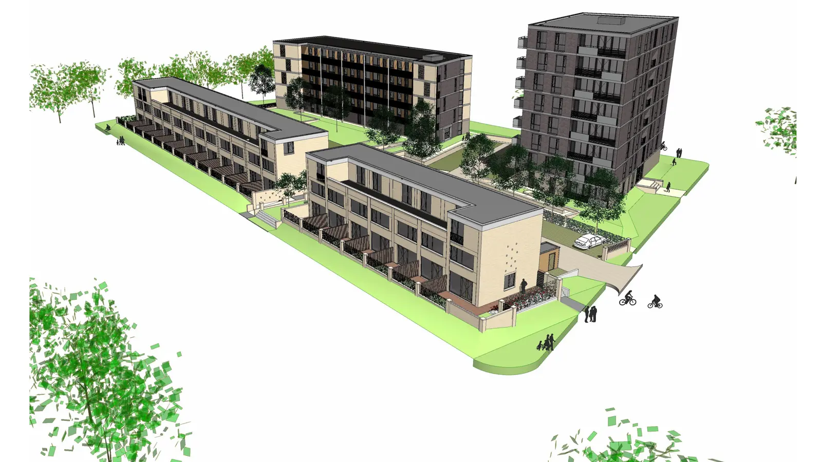 Sibeliuspark Oss Vogelaanzicht4